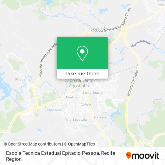 Escola Tecnica Estadual Epitacio Pessoa map