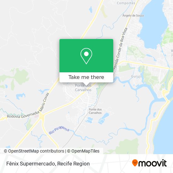 Fênix Supermercado map
