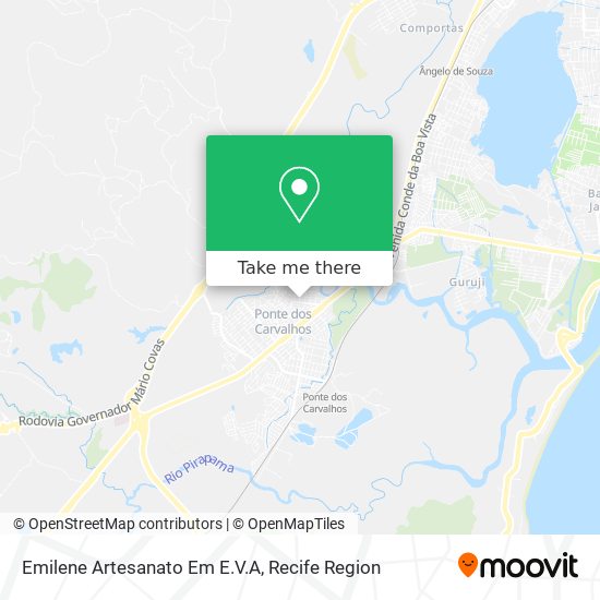 Emilene Artesanato Em E.V.A map