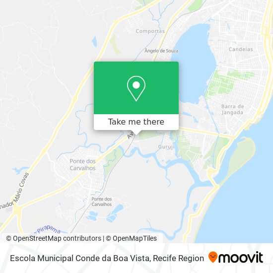 Escola Municipal Conde da Boa Vista map