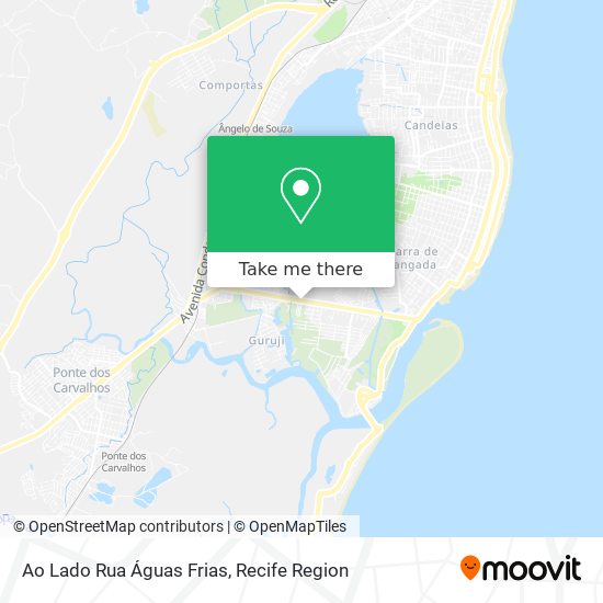 Ao Lado Rua Águas Frias map