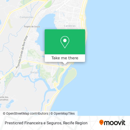 Presticred Financeira e Seguros map
