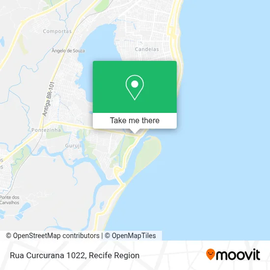 Rua Curcurana 1022 map