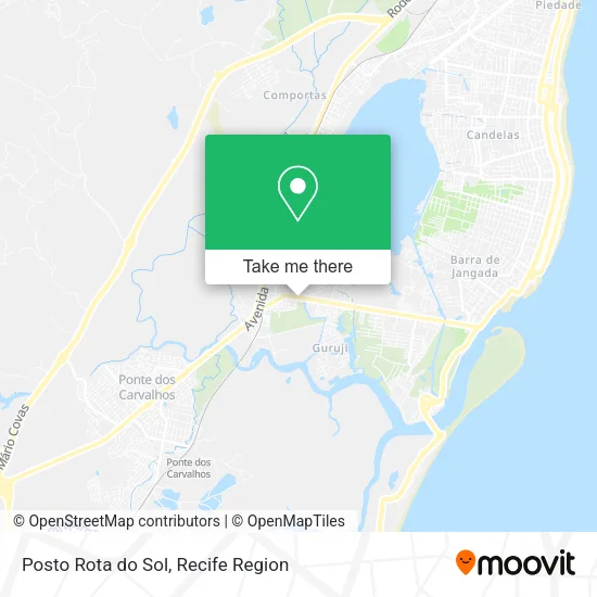 Posto Rota do Sol map
