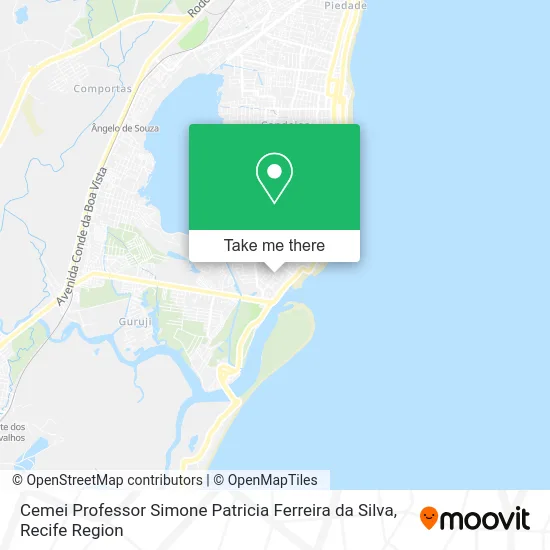 Cemei Professor Simone Patricia Ferreira da Silva map