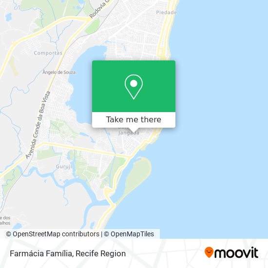 Farmácia Família map