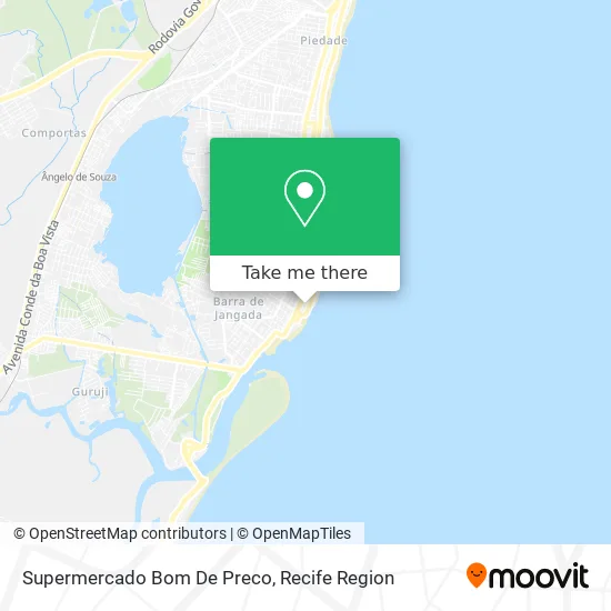 Supermercado Bom De Preco map