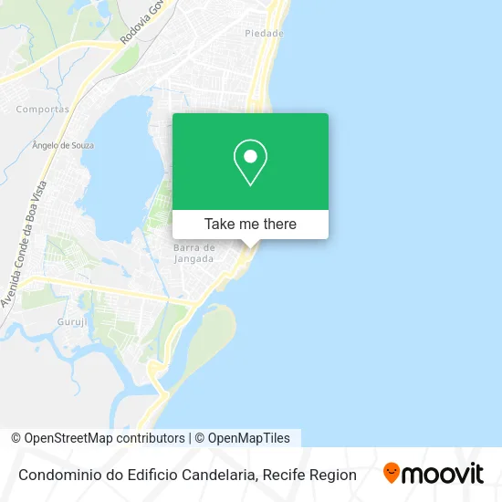 Condominio do Edificio Candelaria map