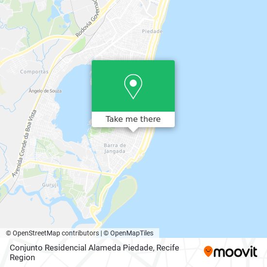 Conjunto Residencial Alameda Piedade map