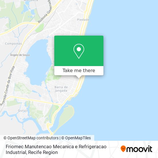 Friomec Manutencao Mecanica e Refrigeracao Industrial map