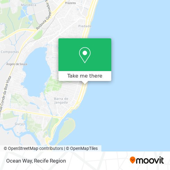 Ocean Way map