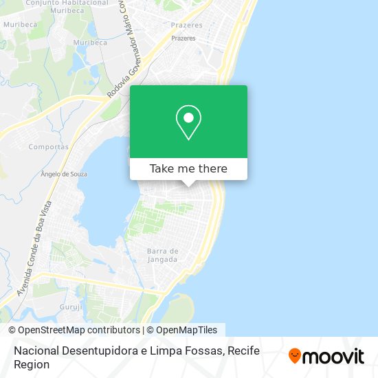 Nacional Desentupidora e Limpa Fossas map