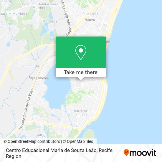 Centro Educacional Maria de Souza Leão map