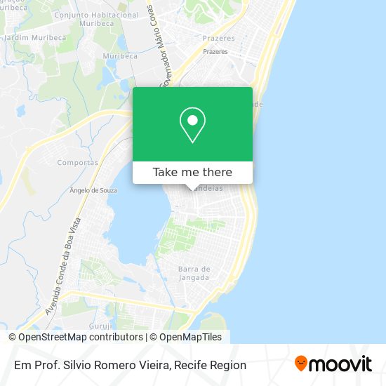 Em Prof. Silvio Romero Vieira map