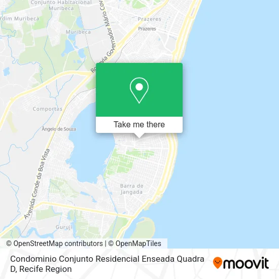 Condominio Conjunto Residencial Enseada Quadra D map