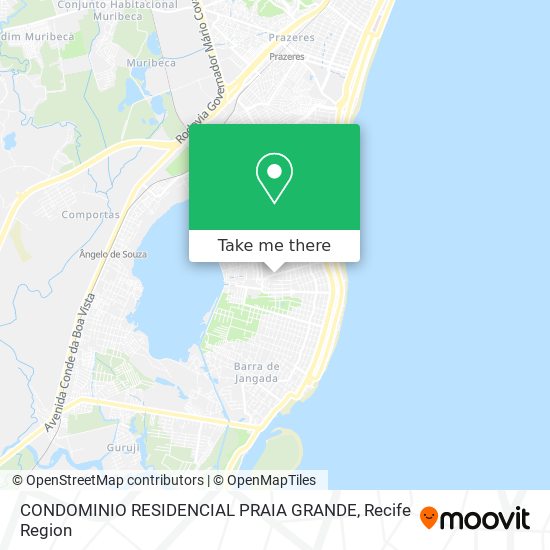 CONDOMINIO RESIDENCIAL PRAIA GRANDE map