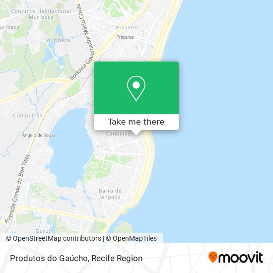 Produtos do Gaúcho map