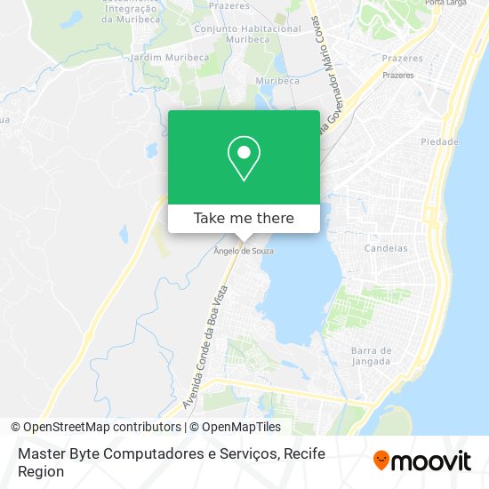 Master Byte Computadores e Serviços map