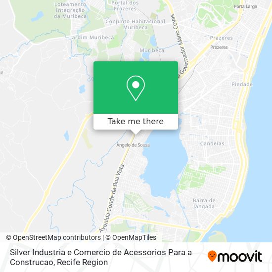 Silver Industria e Comercio de Acessorios Para a Construcao map