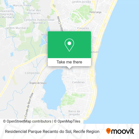 Residencial Parque Recanto do Sol map