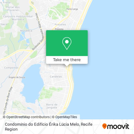 Mapa Condomínio do Edifício Érika Lúcia Melo