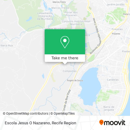 Escola Jesus O Nazareno map