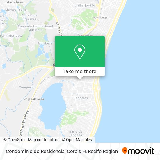 Condominio do Residencial Corais H map