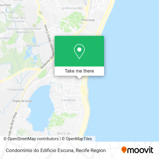 Condominio do Edificio Escuna map