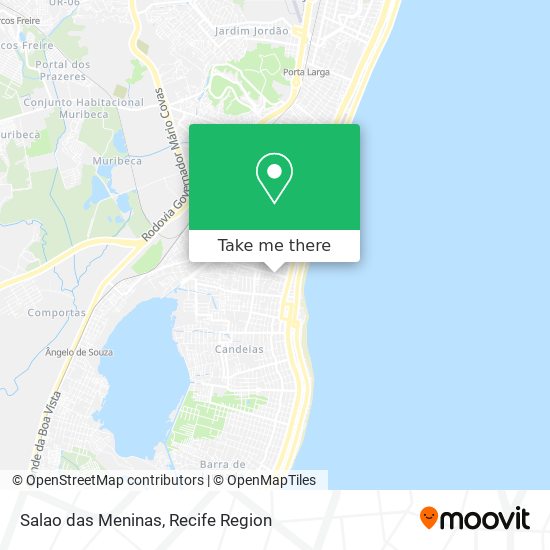 Salao das Meninas map