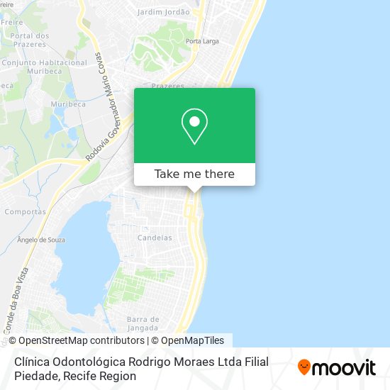 Clínica Odontológica Rodrigo Moraes Ltda Filial Piedade map