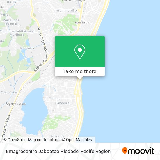 Emagrecentro Jaboatão Piedade map