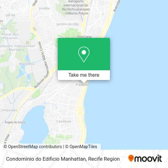 Condominio do Edificio Manhattan map