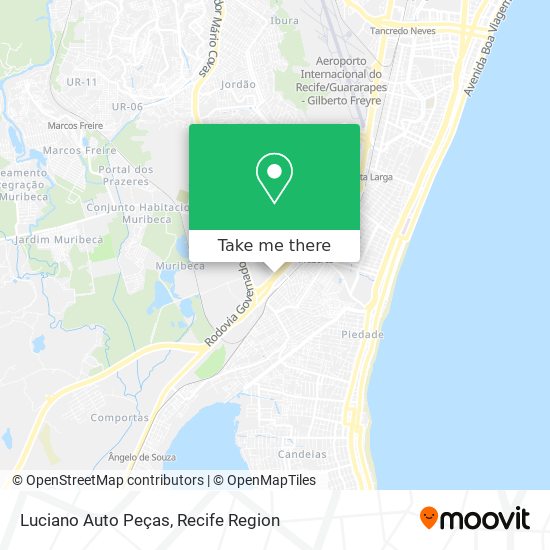 Luciano Auto Peças map