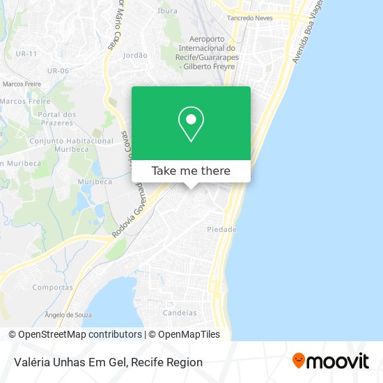 Valéria Unhas Em Gel map