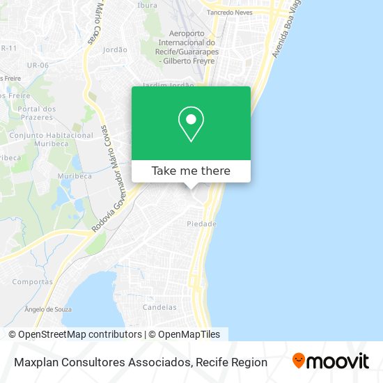 Maxplan Consultores Associados map