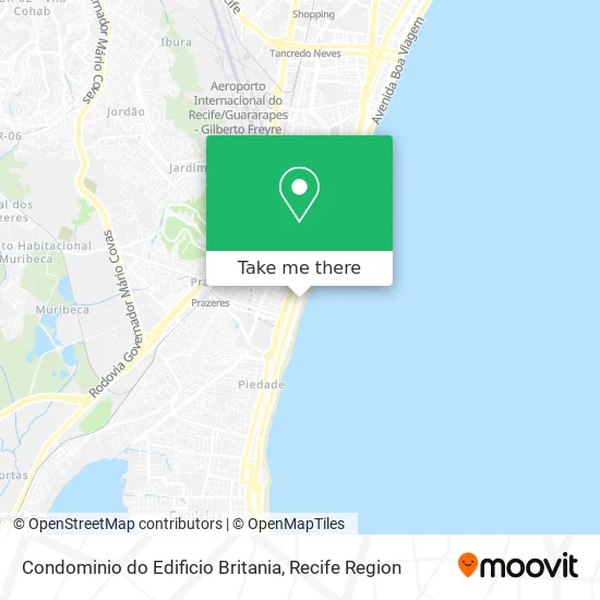 Condominio do Edificio Britania map
