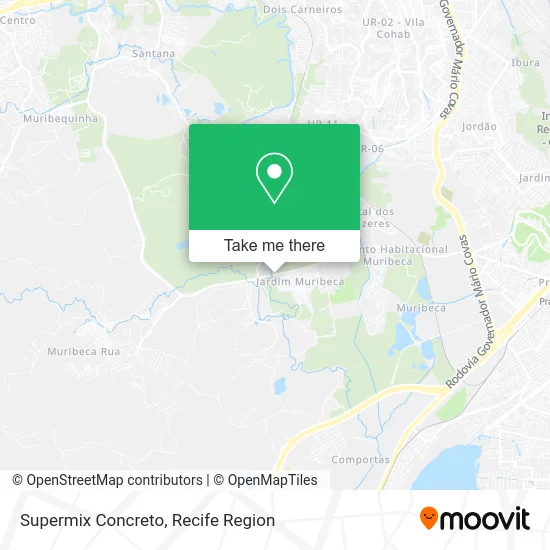 Supermix Concreto map