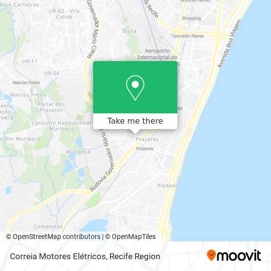 Correia Motores Elétricos map