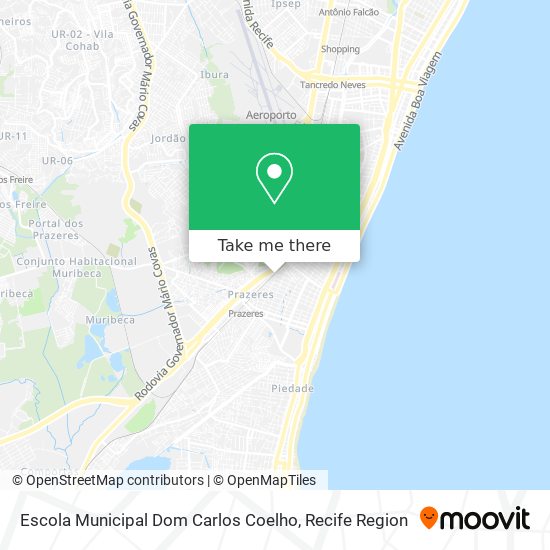 Escola Municipal Dom Carlos Coelho map