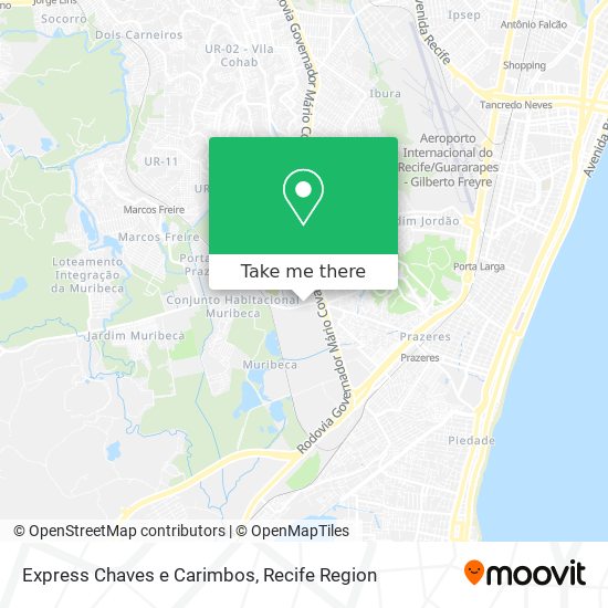 Express Chaves e Carimbos map