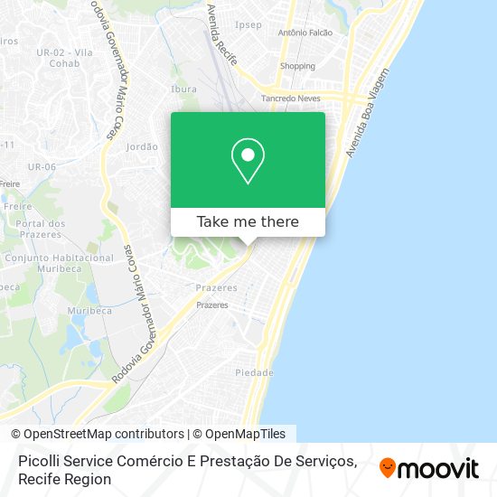 Picolli Service Comércio E Prestação De Serviços map