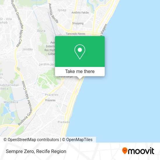 Sempre Zero map