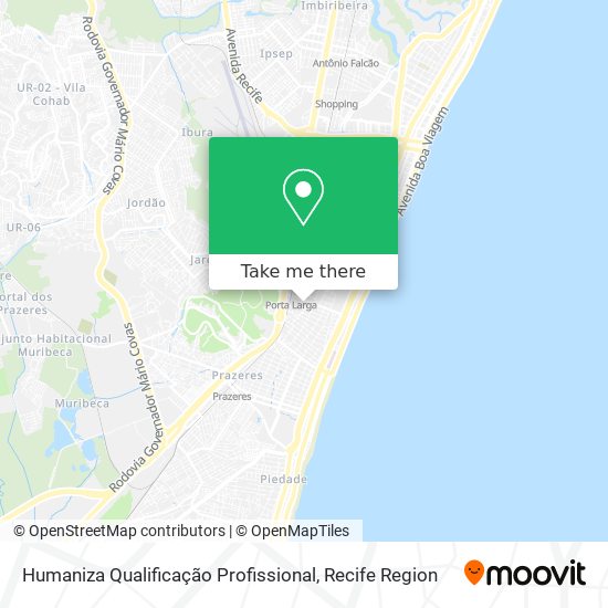Humaniza Qualificação Profissional map