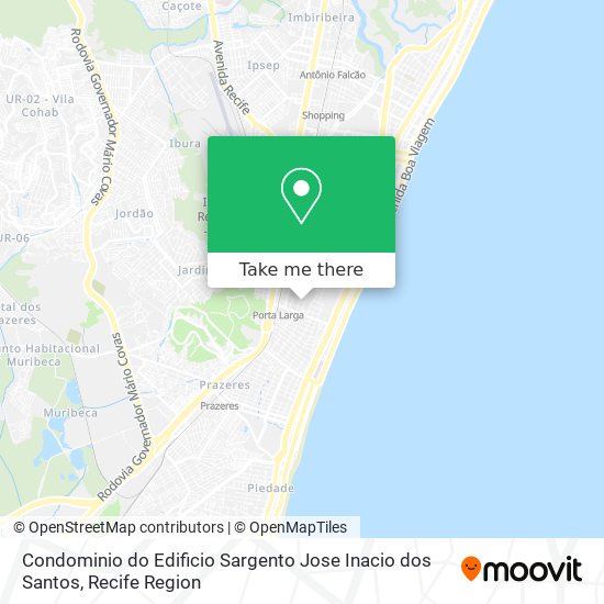 Condominio do Edificio Sargento Jose Inacio dos Santos map