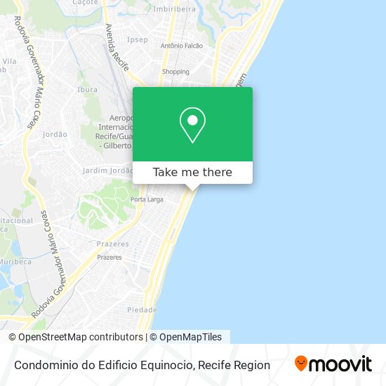 Condominio do Edificio Equinocio map