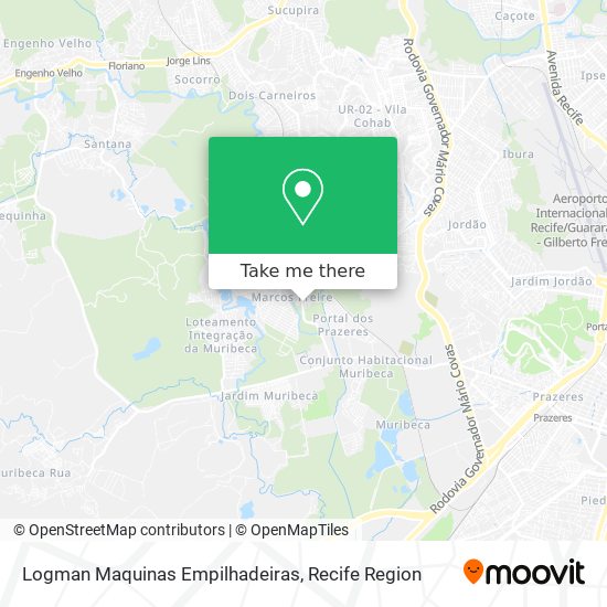 Logman Maquinas Empilhadeiras map