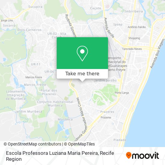 Escola Professora Luziana Maria Pereira map