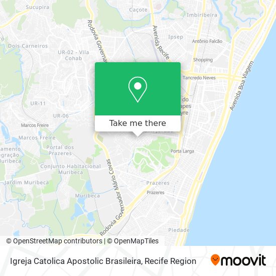 Igreja Catolica Apostolic Brasileira map