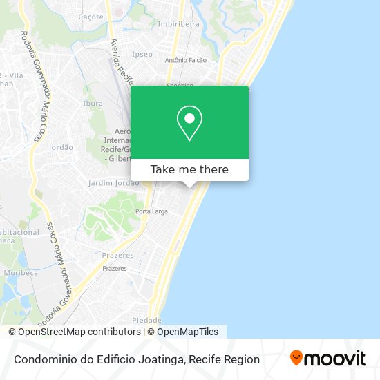 Condominio do Edificio Joatinga map