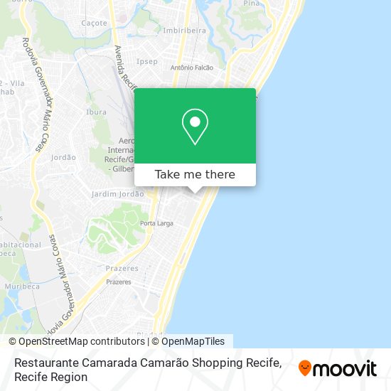 Restaurante Camarada Camarão Shopping Recife map
